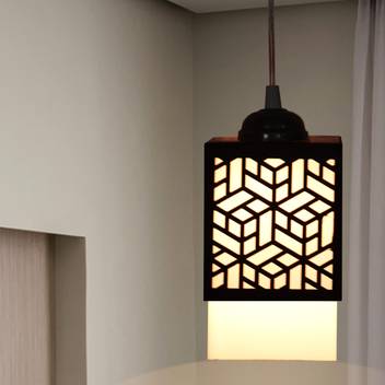 Flipkart Perfect Homes Wooden Hanging Lamp Style Hanging Lamp