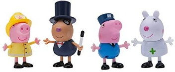 peppa pig 92602 fancy dress party toy figure