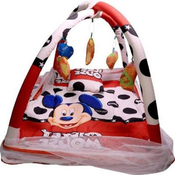 baby bed with mosquito net flipkart