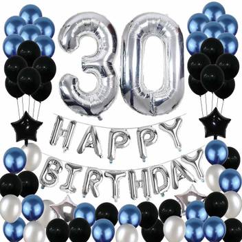 Theme My Party 30th Birthday Decorations 30 Birthday Balloons Party Price In India Buy Theme My Party 30th Birthday Decorations 30 Birthday Balloons Party Online At Flipkart Com