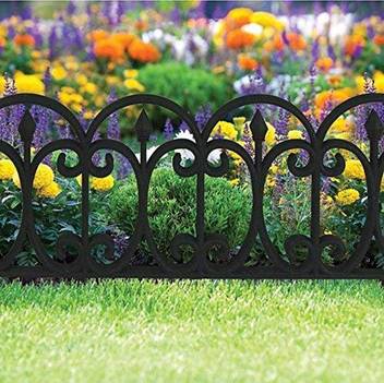 Moradiya Fresh 16 Pcs Flexible Plastic Garden Fence For Garden Border Fencing Set Black Wild Artificial Plant Price In India Buy Moradiya Fresh 16 Pcs Flexible Plastic Garden Fence For Garden