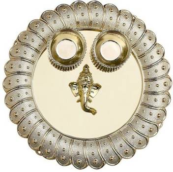 Bds Creations Designer Decorated Diya Bhaidooj Engagement Platter Festive Diwali Pooja Floating Plate Thali Pack Of 1pcs Plastic Decorative Platter Price In India Buy Bds Creations Designer Decorated Diya Bhaidooj Engagement Platter