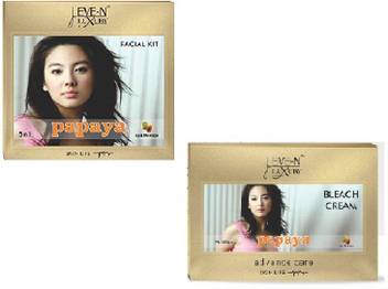 Eve N Papaya Facial Kit 320gm Face Bleach 300gm Price In India