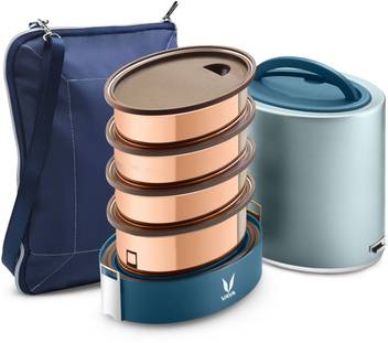 Flipkart Com Signoraware Executive Stainless Steel Lunch Box Set Set Of 3 3 Containers Lunch Box