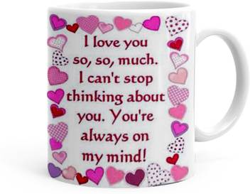 Kesri Gifts I Love You So Much Theme Kg Jan 10362p Ceramic Mug