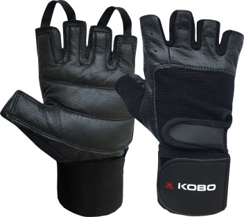 weight lifting gloves leather