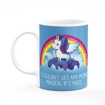 Ashani Creation Cute Unicorn Printed Coffee Funny Milk For Kids