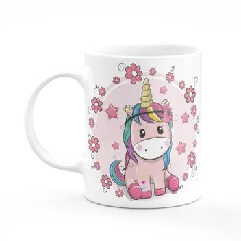 Ashani Creation Cute Unicorn Printed Coffee Funny Milk For Kids
