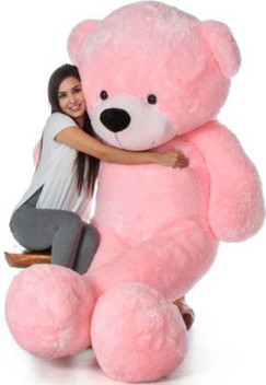 pink teddy bear 5 feet