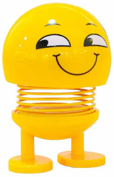 Spring toys top for car dashboard