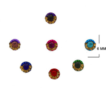 Anuradha Art Purple Colour Square Shape Earrings For Women//Girls