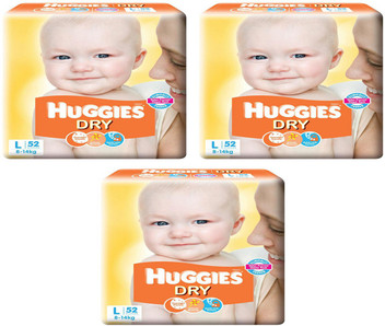 huggies dry large 52