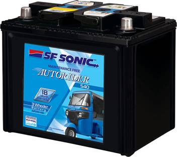 Sf Sonic Ar540 40l Lcv And Car Battery Price In India Buy Sf Sonic Ar540 40l Lcv And Car Battery Online At Flipkart Com