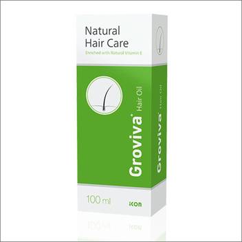 Groviva Natural Hair Care Enriched With Natural Vitamin E Hair Oil