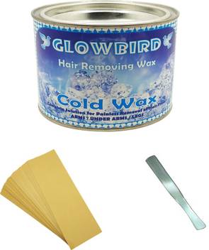 Body Clean Cold Wax 600 Ml 90strips And 1stainless Steel Wax