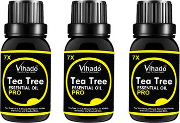 Vihado Pure Tea Tree Essential Oil 10 Ml Pack Of 3 Price In India Buy Vihado Pure Tea Tree Essential Oil 10 Ml Pack Of 3 Online In India Reviews Ratings Features Flipkart Com Tea tree oil is a natural solution for acne. flipkart