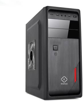Radiux Z1 Mid Tower Cabinet With Smps Atx Cabinet Radiux