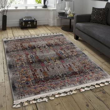 Obsessions Multicolor Polypropylene Area Rug Multicolor Polypropylene Area Rug