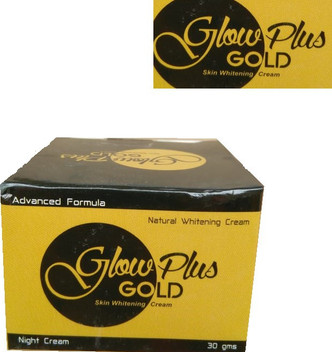 glow plus gold night cream