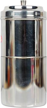 Prv Stainless Steel South Indian Filter Coffee Drip Maker 200 Ml Indian Coffee Filter Price In India Buy Prv Stainless Steel South Indian Filter Coffee Drip Maker 200 Ml Indian Coffee Filter Online 3d creations aluminium polished south indian filter deg. www flipkart com