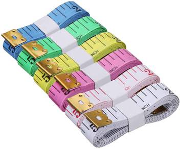 Stealodeal Set Of 6 Top Quality 150cm Body Measuring Tailor Measurement Tape