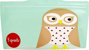 3 Sprouts Reusable Snack Bag Pack Of 2 Owl Plastic Storage Pouch Price In India Buy 3 Sprouts Reusable Snack Bag Pack Of 2 Owl Plastic Storage Pouch Online At Flipkart Com