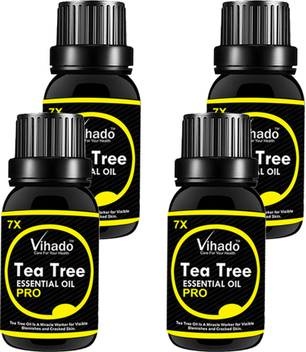 Vihado Tea Tree Oil For Acne And Blemish Free Skin 30 Ml Pack Of 4 Price In India Buy Vihado Tea Tree Oil For Acne And Blemish Free Skin 30 Ml Pack Of Tea tree oil should not be used on babies younger than 6 months. flipkart