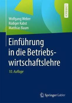 Einfuhrung In Die Betriebswirtschaftslehre Buy Einfuhrung In Die