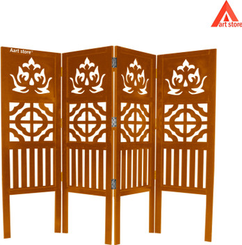 4 Panel Room Divider Folding Privacy Screen Room Dorm Decor Office Divider