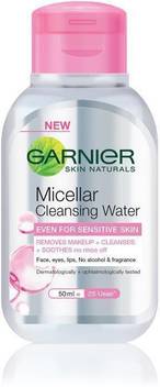 Garnier Skin Active Micellar Cleansing Water 50ml Travel Size Makeup Remover Price In India Buy Garnier Skin Active Micellar Cleansing Water 50ml Travel Size Makeup Remover Online In India Reviews Ratings