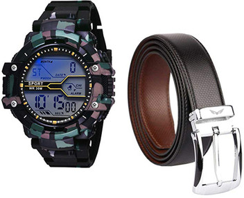 digital watch belt