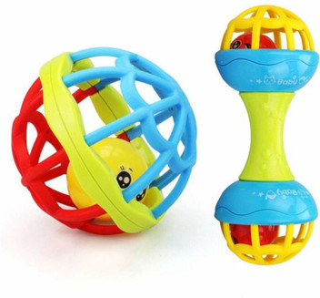 baby dumbbell teether