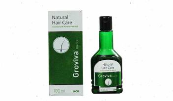 Groviva Natural Hair Care With Natural Vitamin E 100 Ml Pack Of