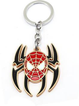 Gct Spiderman Face Logo Marvel Avengers Superhero Design 9 Brown Black Red Metal Keyring Key Chain Price In India Buy Gct Spiderman Face Logo Marvel Avengers Superhero Design 9 Brown Black Red Metal
