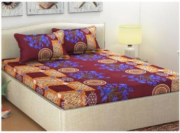 Bd Decor 140 Tc Polycotton Double 3d Printed Bedsheet Buy Bd