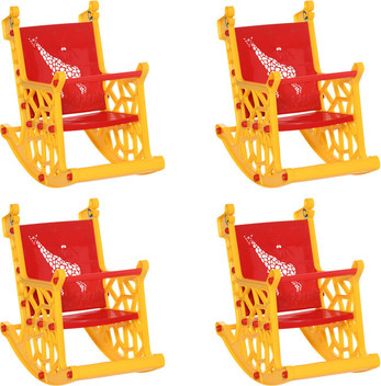kids red rocking chair