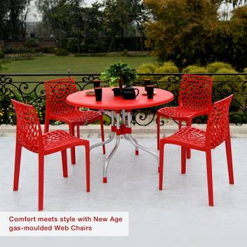 Supreme Web For Home Garden Plastic Outdoor Chair Price In India
