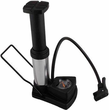 bicycle floor pump with gauge