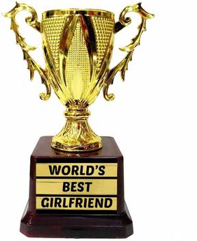 Grabchoice World S Best Girlfriend Trophy Trophy Price In India Buy Grabchoice World S Best Girlfriend Trophy Trophy Online At Flipkart Com Brielle went on to show off her 'best girlfriend' award, saying: