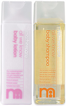 mothercare all we know baby shampoo