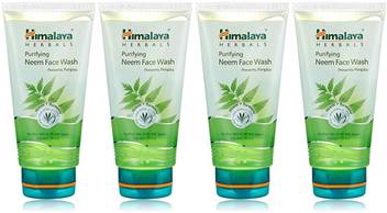 Himalaya Purifying Neem Face Wash 150ml Pack Of 4 Face Wash Price In India Buy Himalaya Purifying Neem Face Wash 150ml Pack Of 4 Face Wash Online In India Reviews Ratings