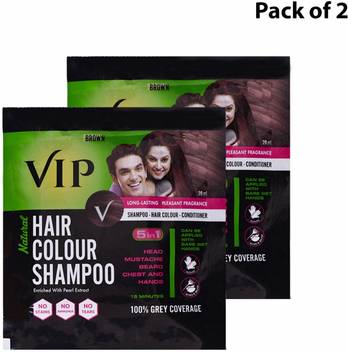 Vcare Hair Colour Shampoo Brown 20ml Pack Of 2 Brown Price In India Buy Vcare Hair Colour Shampoo Brown 20ml Pack Of 2 Brown Online In India Reviews Ratings Features Flipkart Com