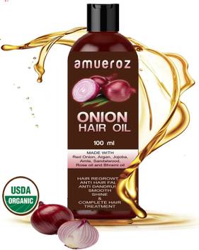 Amueroz 100 Pure Natural Onion Hair Oil Hair Regrowth Oil For