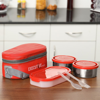 flipkart lunch box with bag
