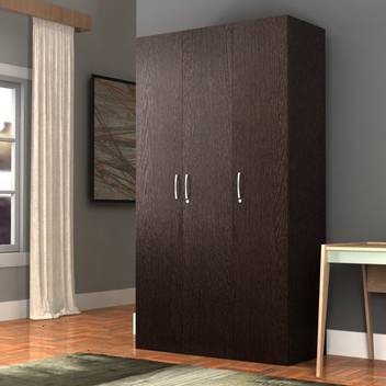 Forzza Peking Engineered Wood 3 Door Wardrobe