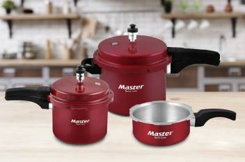 Master Aura 3 L 2 L 5 L Pressure Cooker Pressure Pan Price In