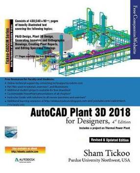 Autocad Plant 3d 2018 For Designers Buy Autocad Plant 3d 2018 For