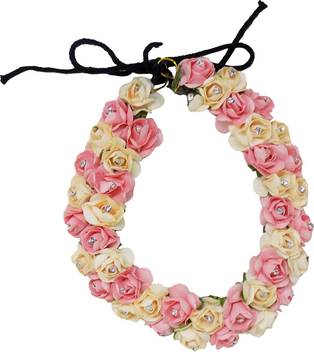 Glan Artificial Gajra For Hair Bun South Indian Flowers Bridal