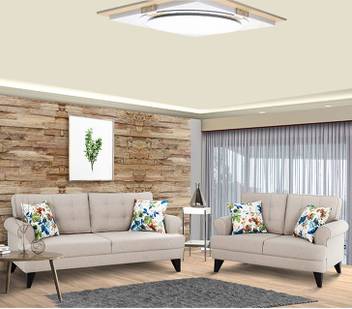 Hometown Miller Fabric Sofa Three Seater Two Seater In Beige Combo Fabric 3 2 Beige Sofa Set Price In India Buy Hometown Miller Fabric Sofa Three Seater Two