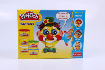 play doh clown